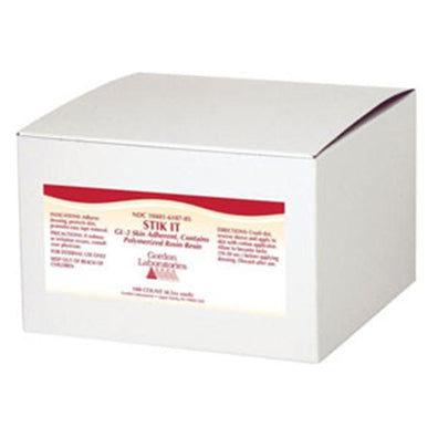 Adherent Skin Polymerized Rosin Resin Stik It - Yellow 100/Ca - Surgical Supplies NY